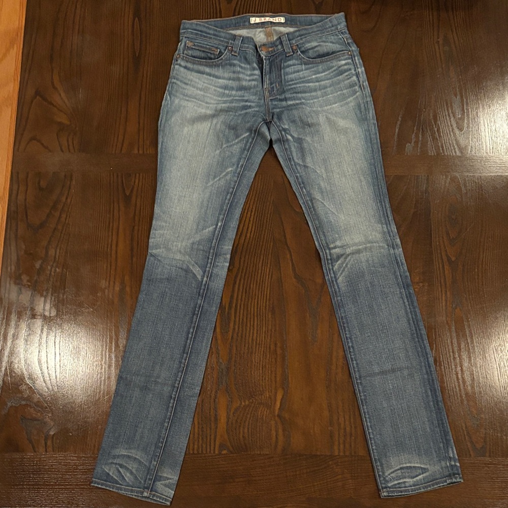 J Brand Women's Arsenal Skinny Jeans in Faded Blue